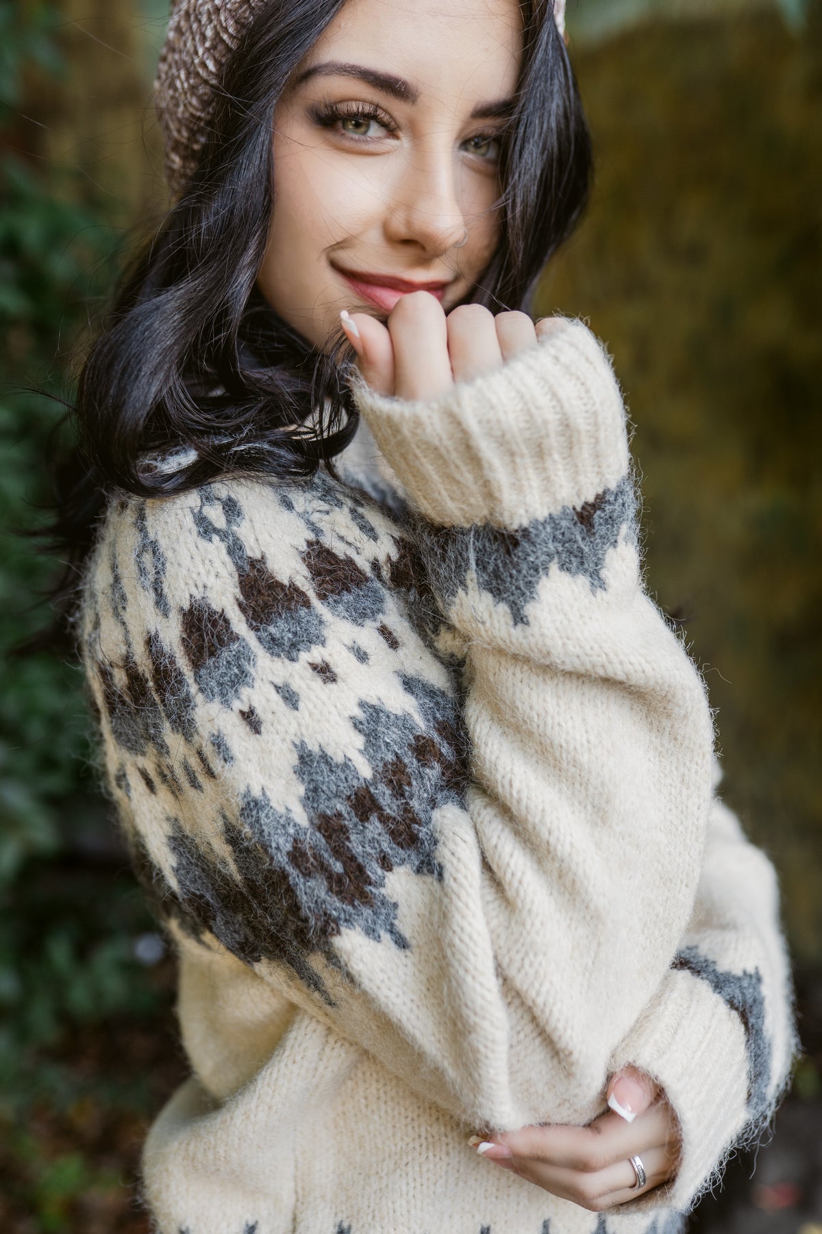 Montana Sky Fair Isle Sweater