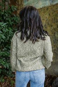 Sasha Long Sleeve Button Front Sweater