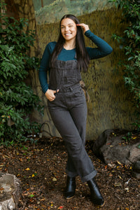 Straight Leg Overalls