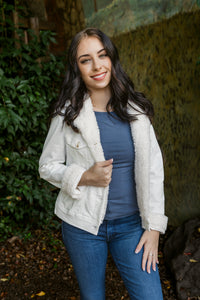 Snowfall Sherpa Lined Corduroy Jacket