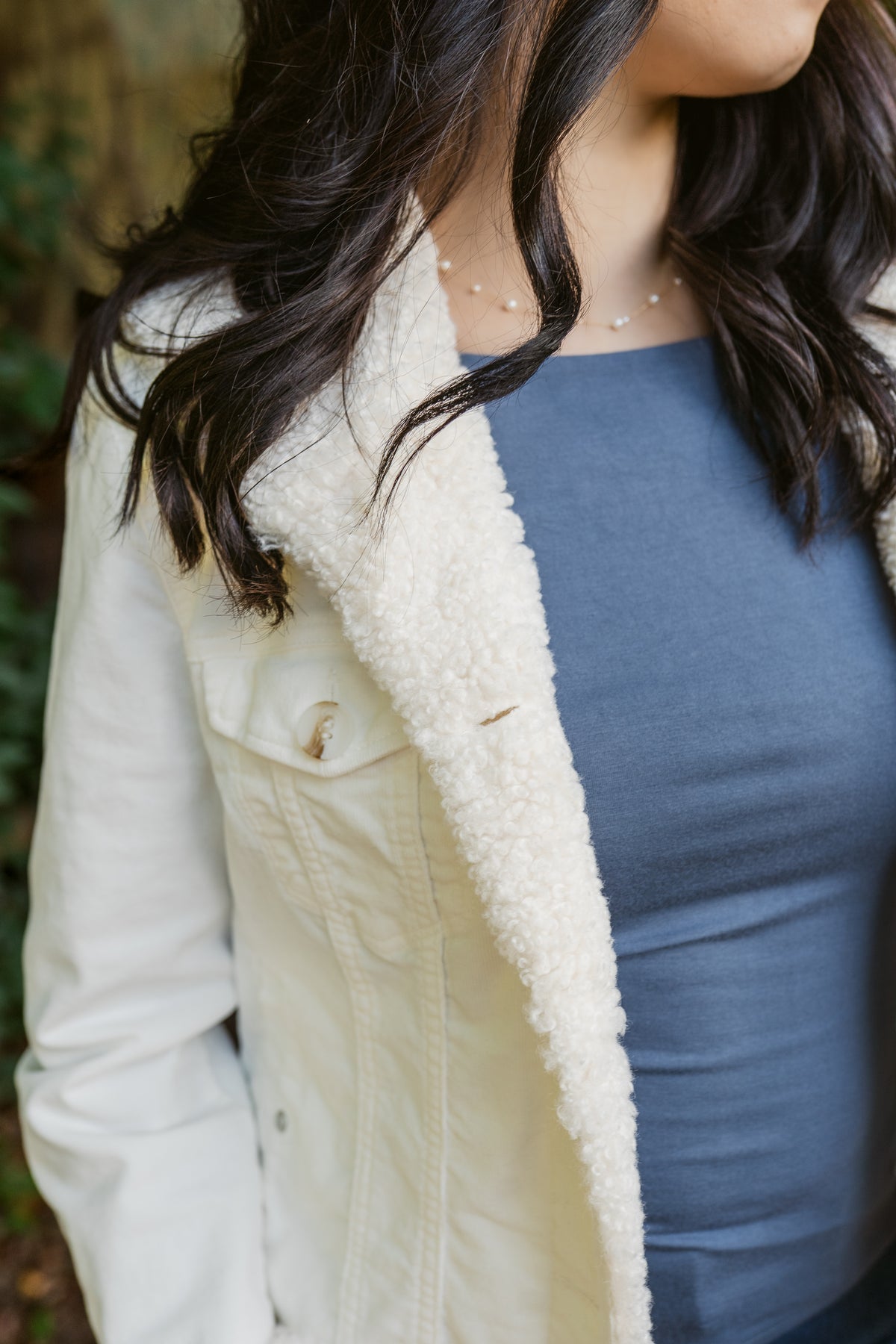 Snowfall Sherpa Lined Corduroy Jacket