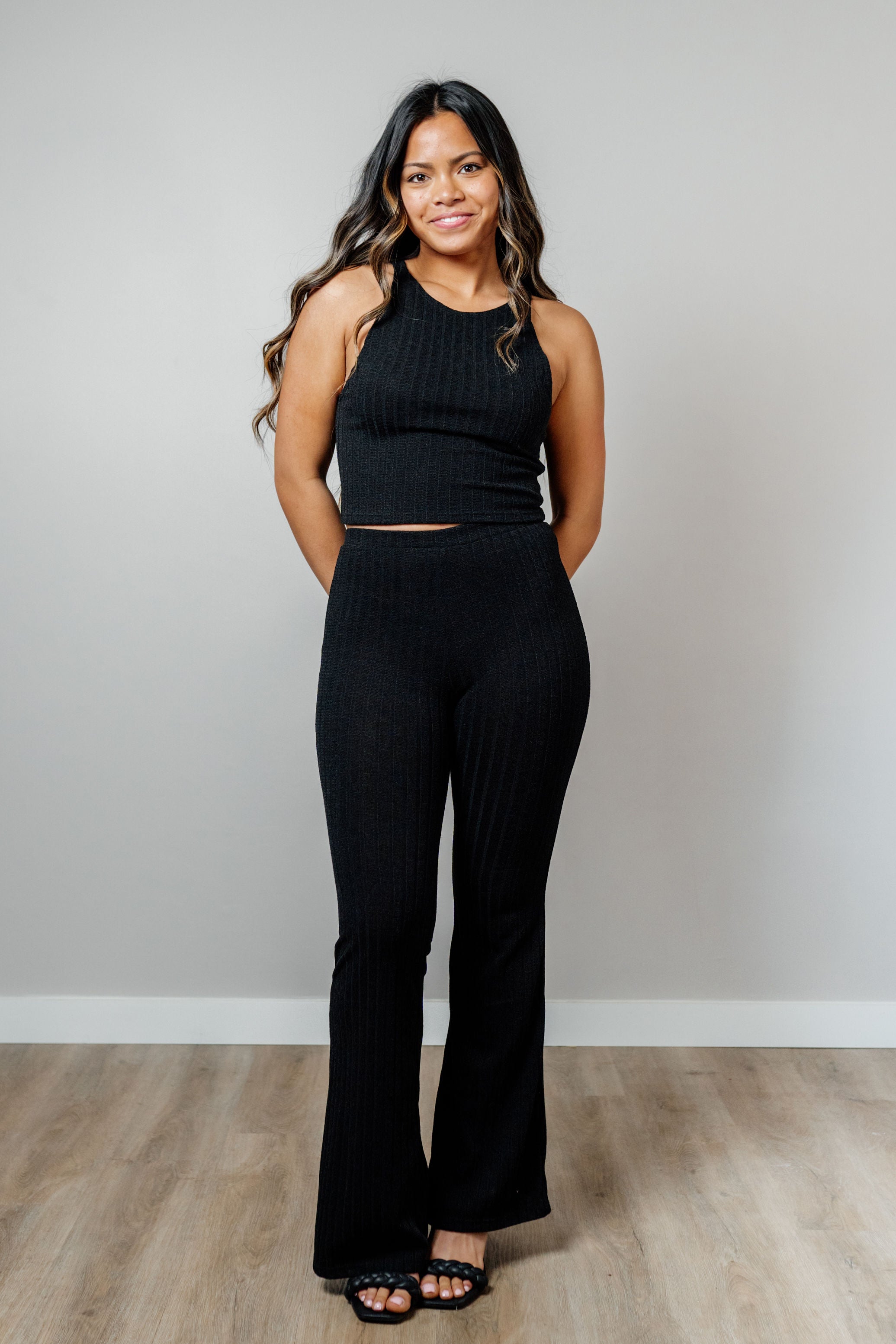 Ribbed lounge 2024 pants