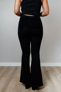 Euphoria Ribbed Flare Lounge Pants