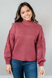 Sip of Sangria Sweater