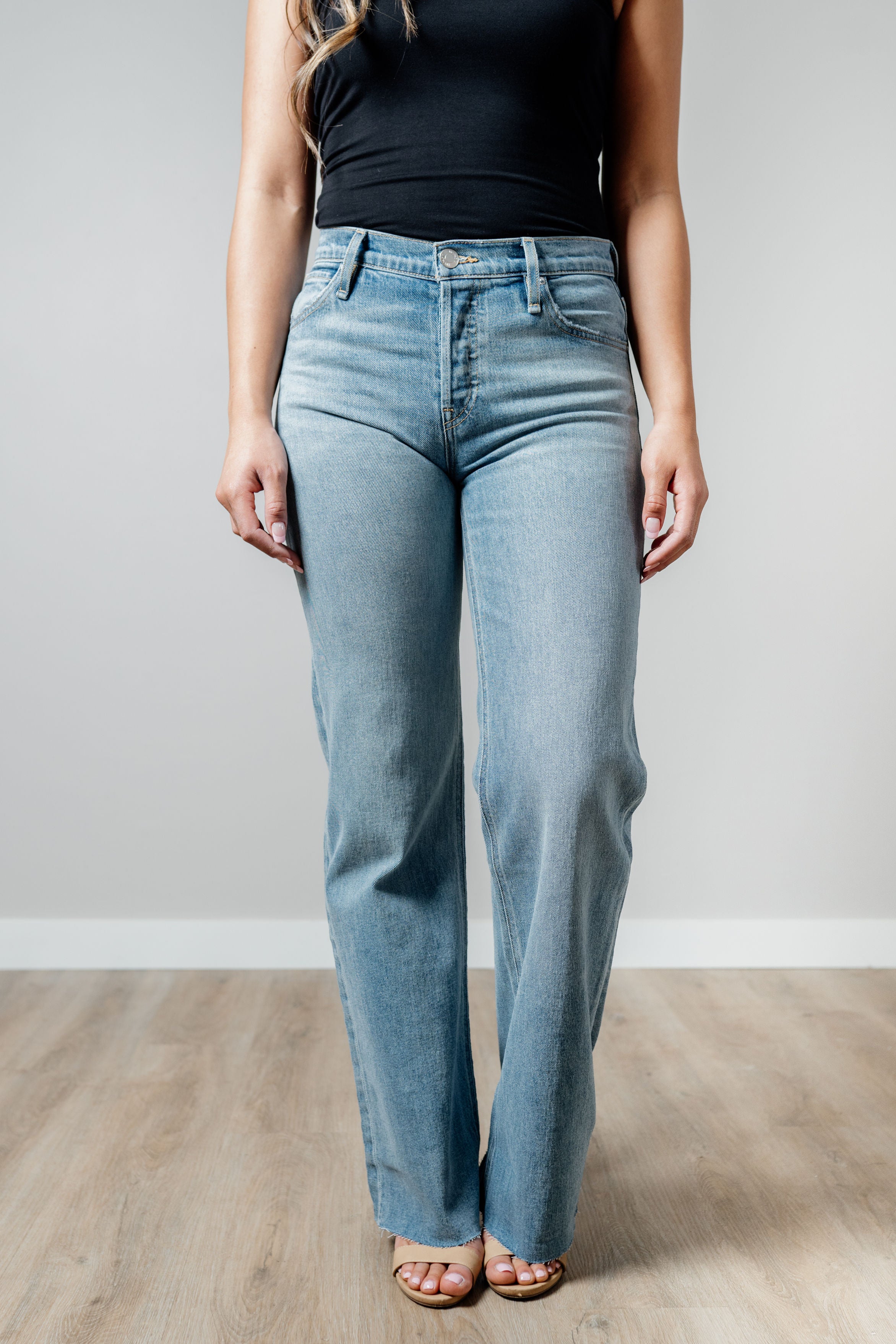 ENOF イナフ　expandable denim pants ENZOCROPPEDMIDRISEBARREL_Nomad