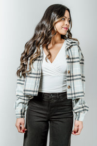 High Desert Cropped Flannel