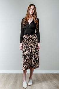 Carmel Libre Satin Skirt