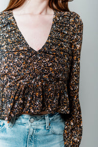 CLEARANCE Dark Poppy Blouse