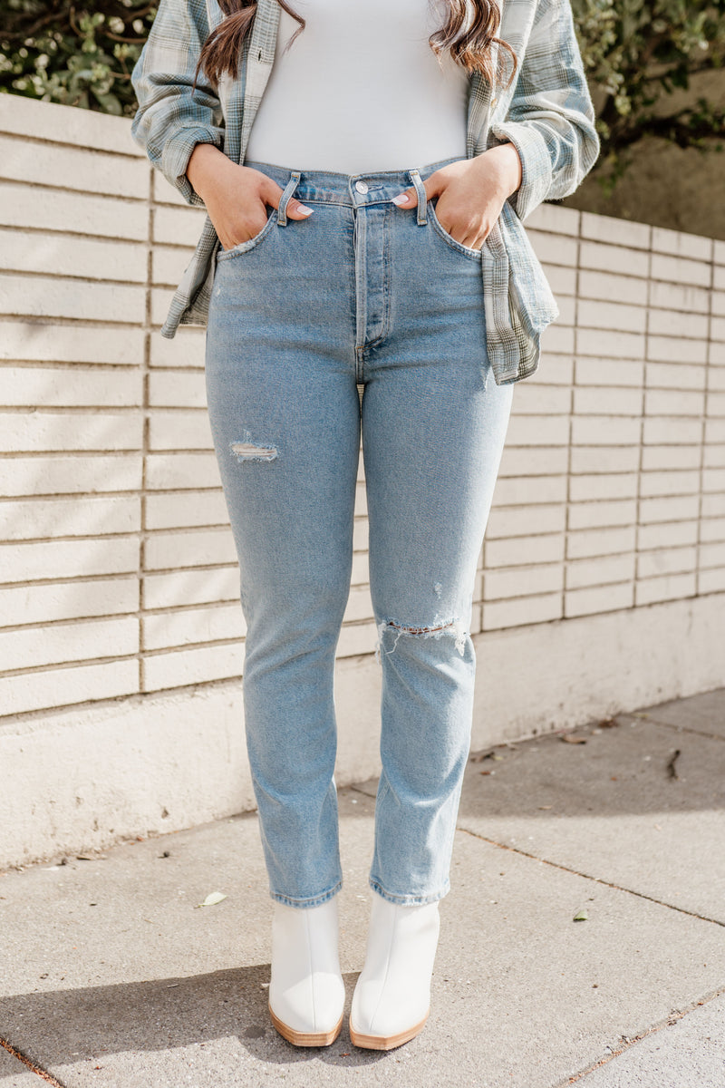 Jolene High Rise Vintage Straight Jean