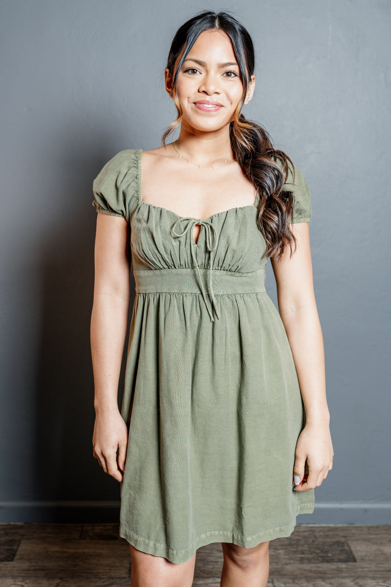 Babydoll Mini Dress For Elyse Babydoll Mini Dress For Elyse