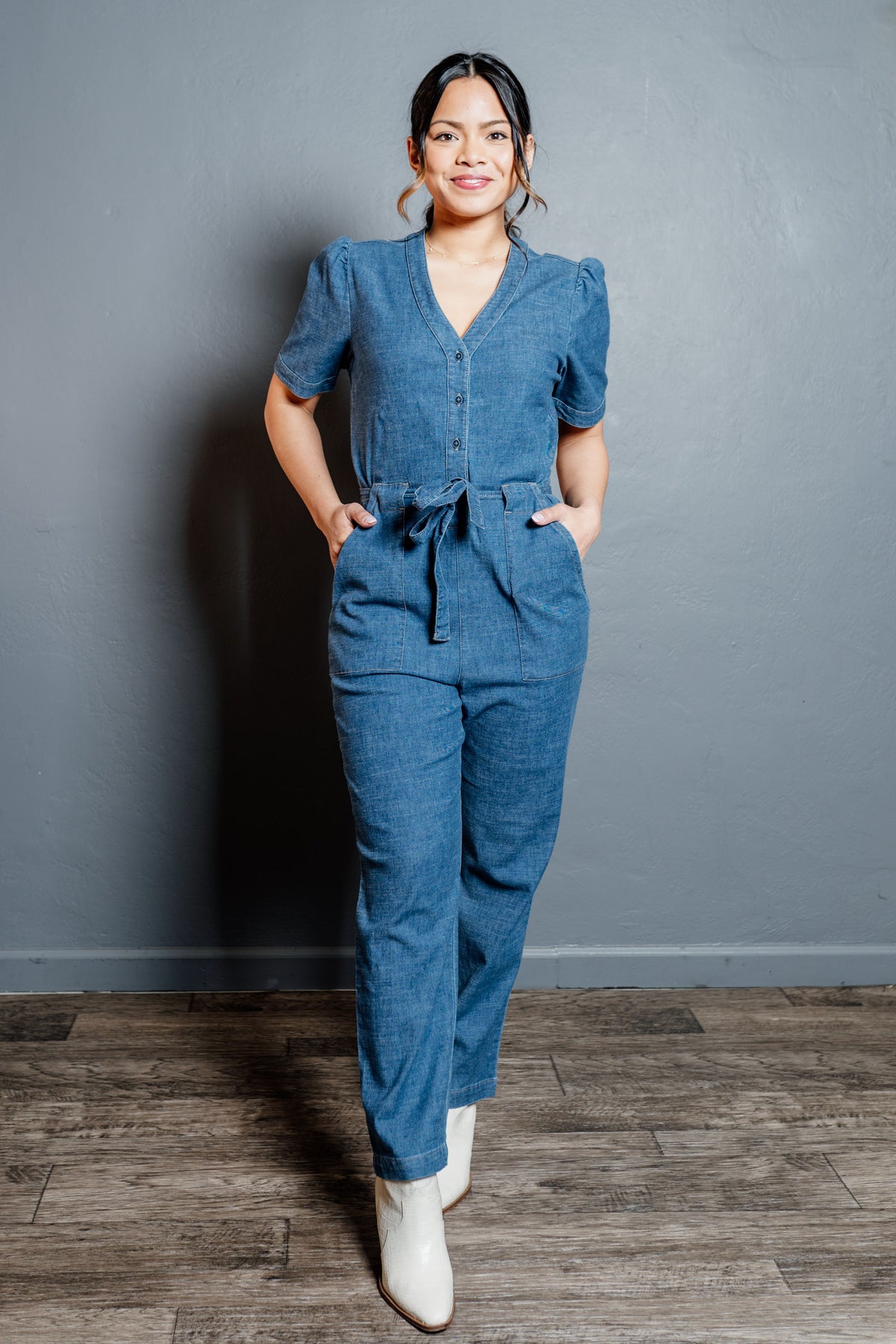 Chambray Boiler Suit