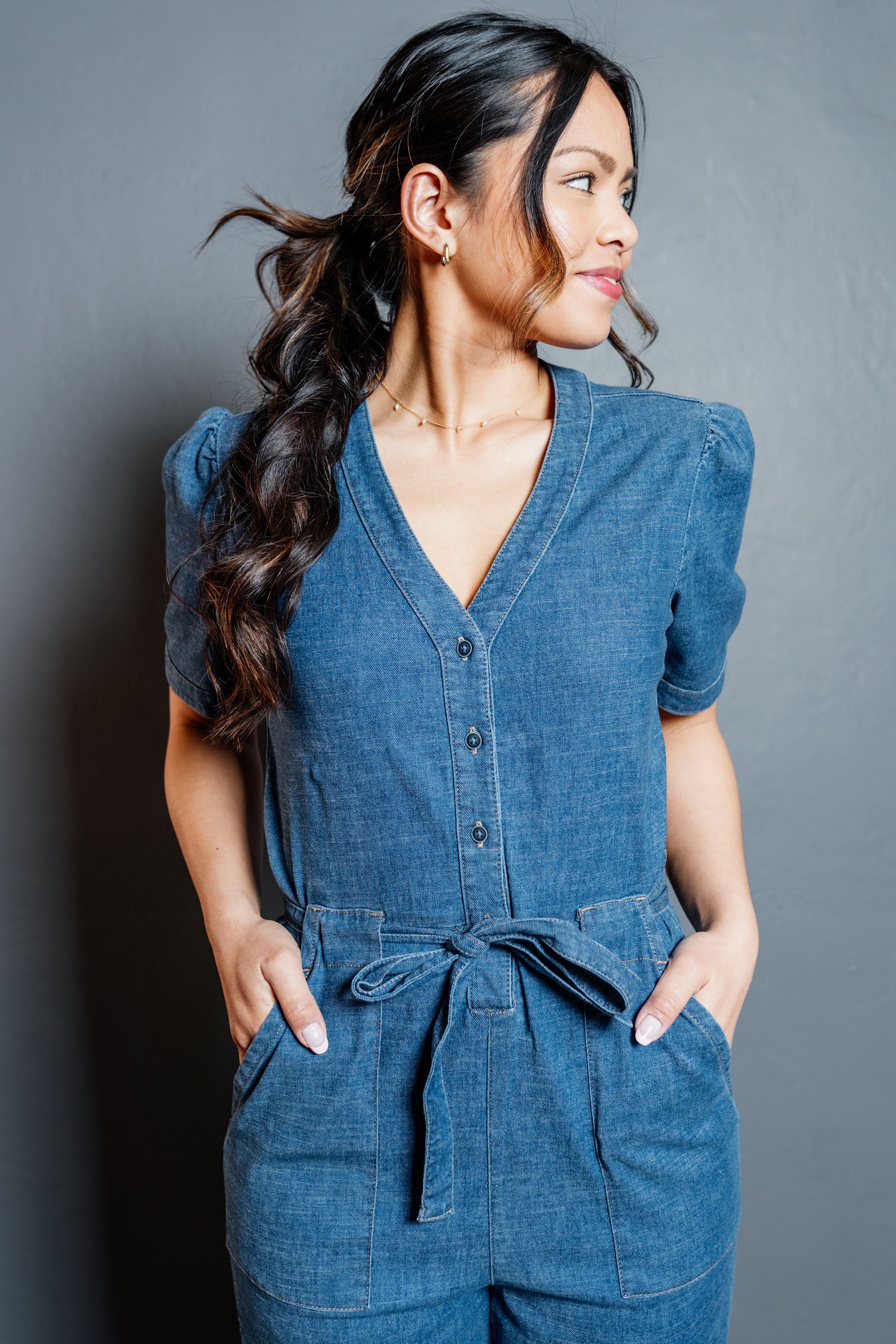 Chambray sales boiler suit