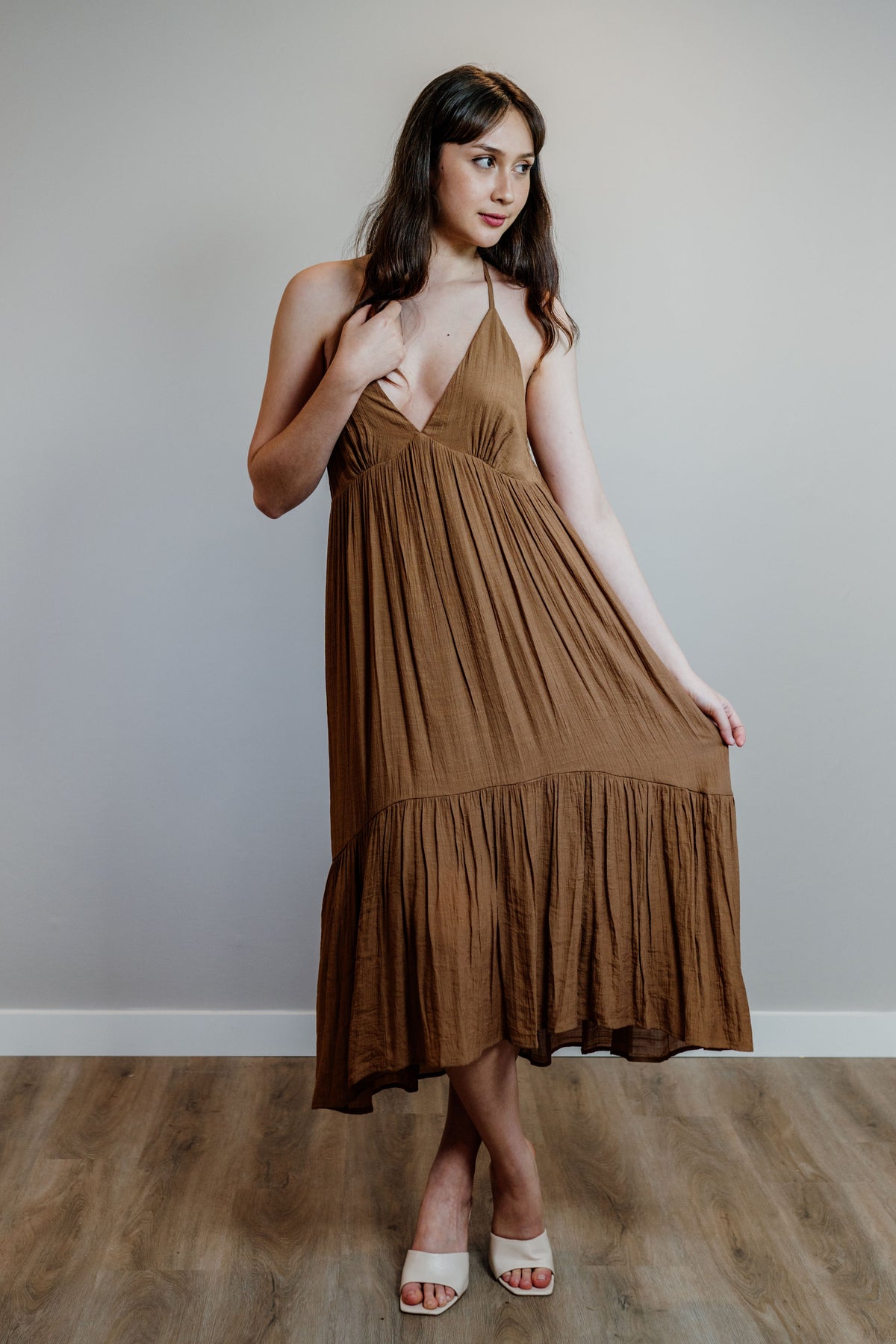 One Life to Live Linen Midi Dress For Elyse One Life to Live Linen Midi Dress For Elyse