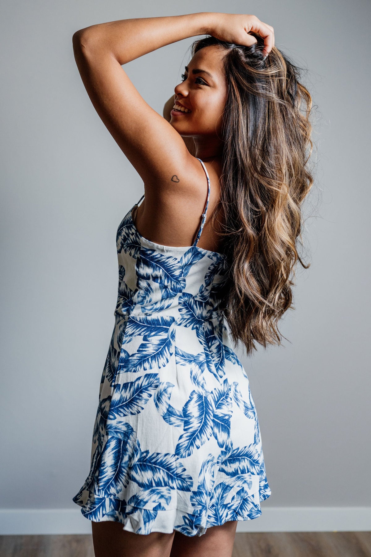 allure mini dress Affectionate Allure Tiered Mini Dress in Sky Blue M / Sky Blue
