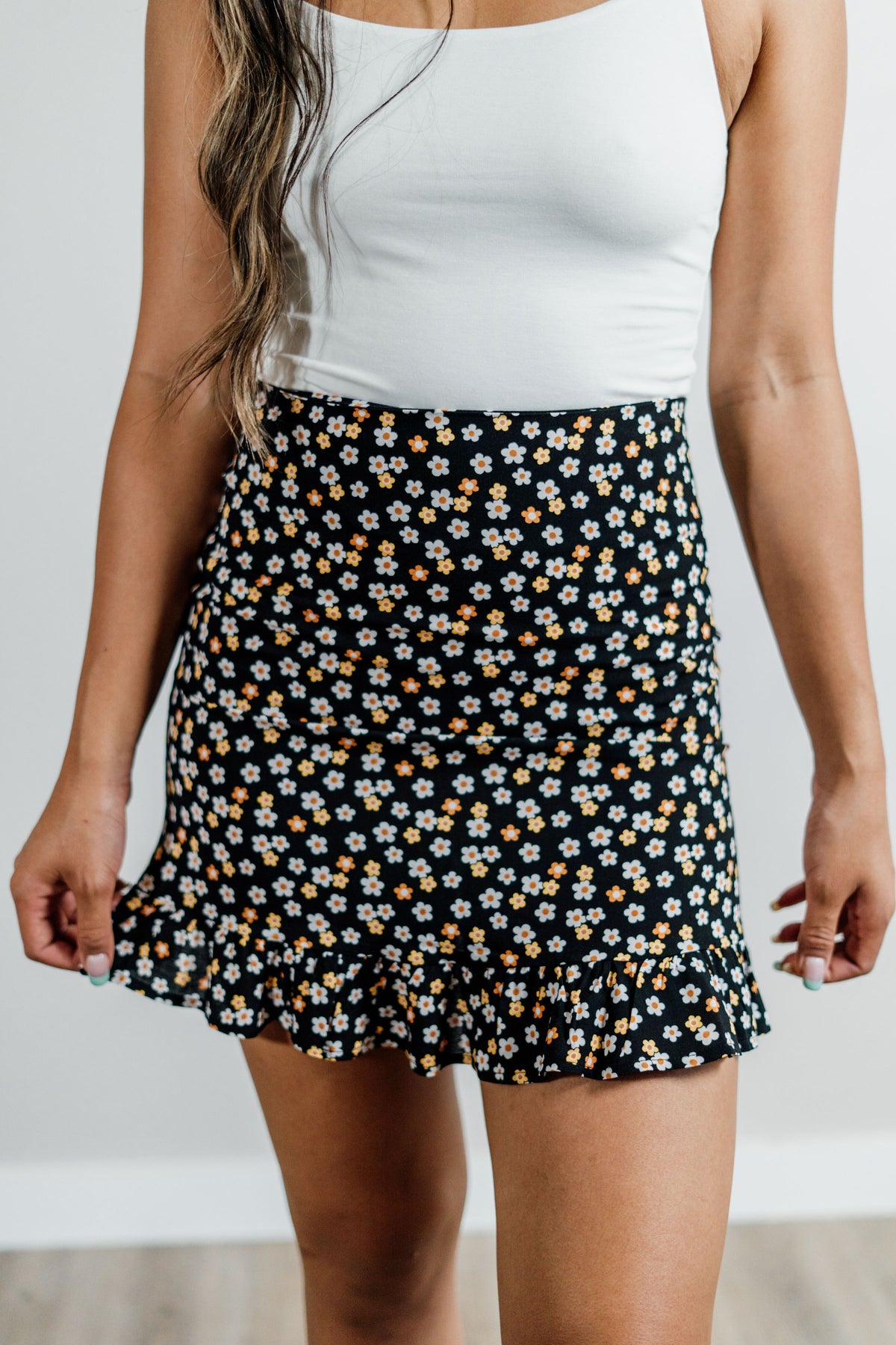 Rachel's Retro Mini Skirt