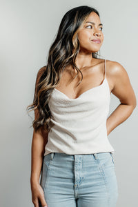 Ariella's Woven Tank Top