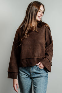 Clearance - Claudia's Cropped Knit Sweater