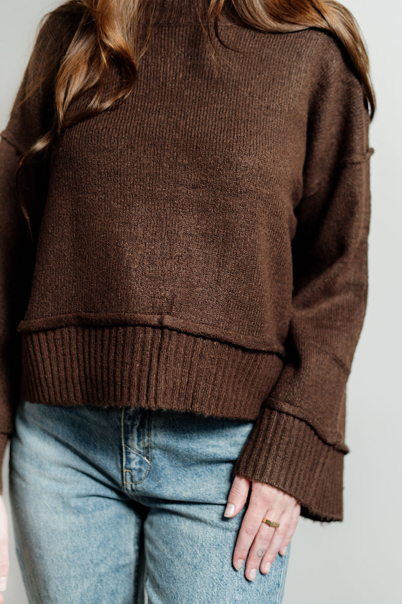 Clearance - Claudia's Cropped Knit Sweater