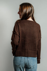 Clearance - Claudia's Cropped Knit Sweater