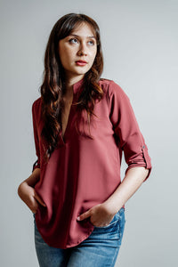 Lush V-Luptuous Blouse